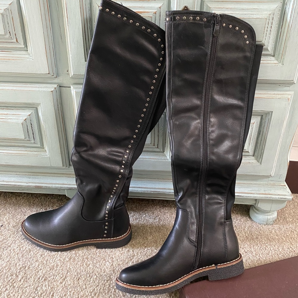 Knee high boots